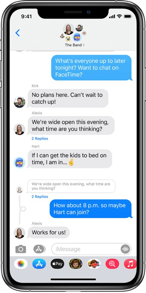 Send A Message To A Group Or Business On Iphone Apple Support