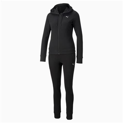 Спортивний костюм Classic Hooded Womens Tracksuit Колір Чорний Puma Black Puma Арт