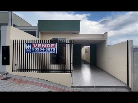 Casa Nova A Venda Em Camb Pr Youtube