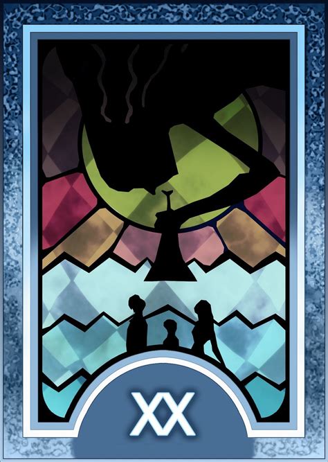 Persona 34 Tarot Card Deck Hr Judgement Arcana By Enetirnel On