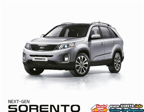 New Naza Kia Next Generation Sorento Malaysia Specification Unveiled