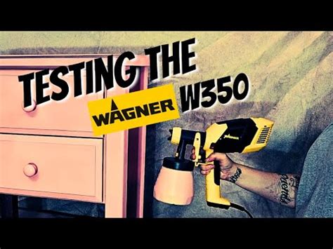 Testing My New Wagner W Paint Sprayer Youtube