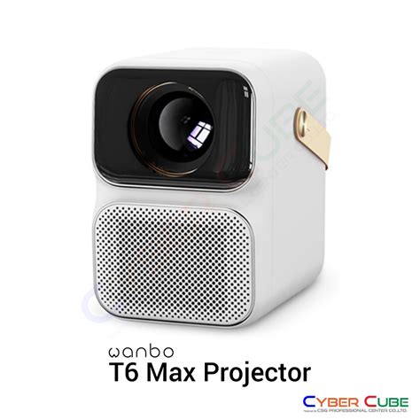 Wanbo T6 Max Projector 4K HD 1080P with HDR 10 โปรเจคเตอร สมารท