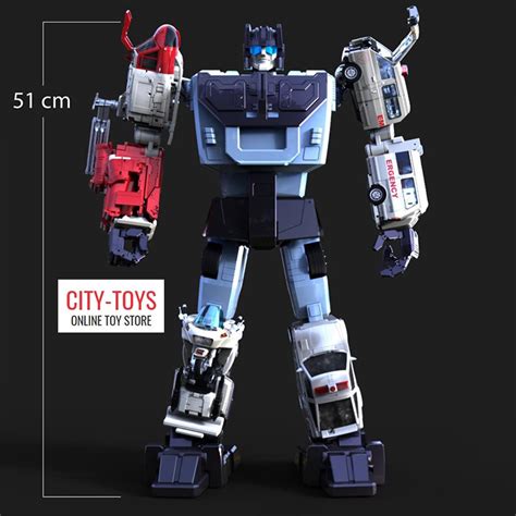 X Transbots Defensor Combiner Full Set Po City Toys