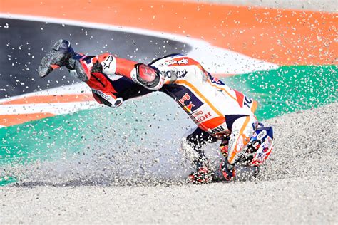 Moto Gp Les Chutes Olympiques De Marc Marquez En Ffl