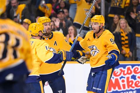 Nashville Predators Returning to Promising Original Line Combinations - The Hockey News ...