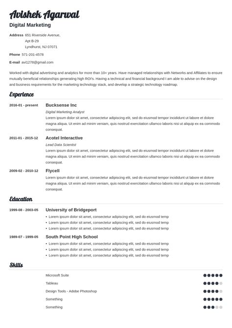 Digital Marketing Resume Examples (Guide & Best Templates)