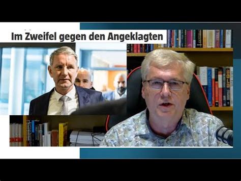 SKANDAL URTEIL gegen Höcke ANGRIFF auf unsere Demokratie YouTube