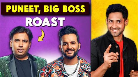 Puneet Superstar Bigg Boss Roast Ft Fukra Insaan Youtube
