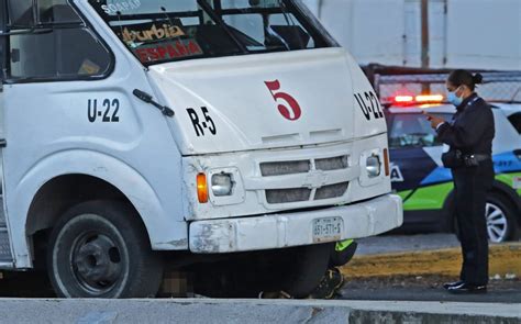 En Puebla Ch Fer De Transporte P Blico Muere Aplastado Por Su Cami N