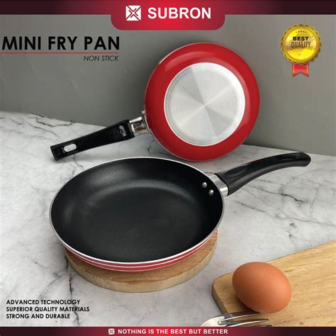 Jual SUBRON Frying Pan Fry Pan Lapis Teflon Non Stick Anti Lengket 18cm