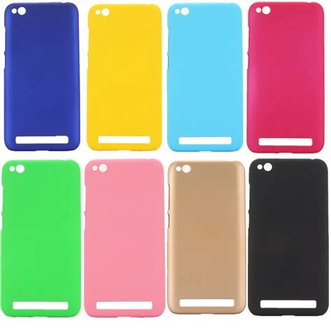 For Xiaomi Redmi 5a 50 Slim Plastic Shell Matte Colorful Case For