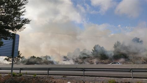 Reoberta lAP 7 després dun incendi al voral Tarragona Ràdio