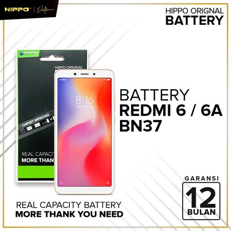 Jual Hippo Baterai Ori Handphone Xiaomi Redmi A Bn Mah