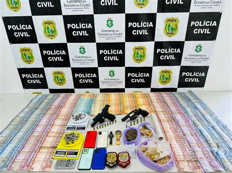 Sete Suspeitos De Tráfico De Drogas São Presos Durante Operação Em Sobral Secretaria Da