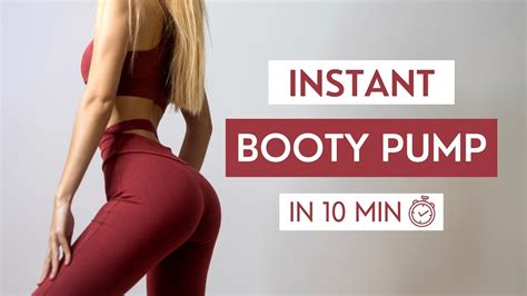 Instant Booty Pump In Min Floor Only No Squats No Equipment At