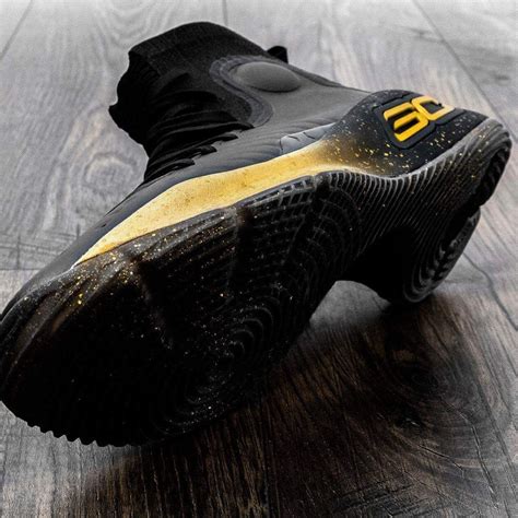 Under Armour UA Curry 4 Black Gold- It's over Tonight Cavaliers