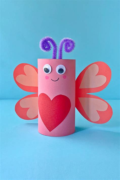 Toilet Paper Roll Butterfly: An Uber Cute Butterfly Craft | Bug crafts ...