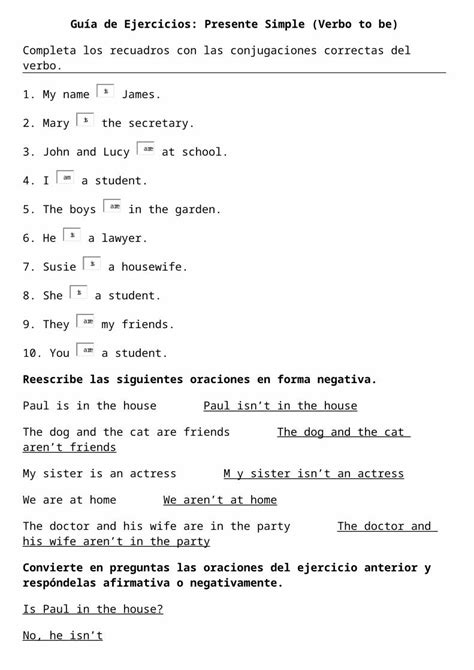 DOC Guia De Ejercicios Tiempos Verbales Ingles DOKUMEN TIPS