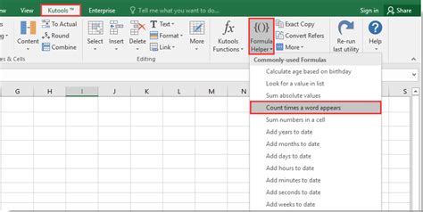 Excel Count How Many Times A Word Appears In A Cell Templates