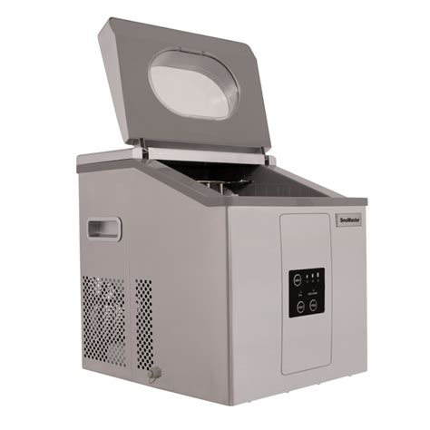 Snomaster 15kg Counter Top Ice Maker Stainless Steel Fourways Online