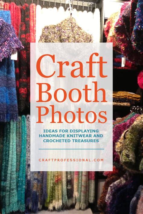 10 Craft Fair Booths Featuring Knit And Crocheted Handmade Items