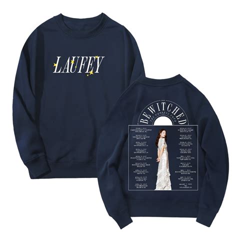 Laufey Bewitched Merch 2024 The Goddess Tour Sweatshirt Crewneck Long ...