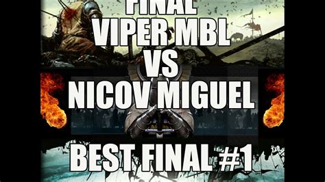 BEST SERIES MASTERS OF ARABIA FINAL VIPER MBL Vs NICOV MIGUEL GAME 1