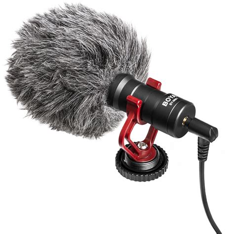 BOYA BY-MM1 Mini Cardioid Condenser Microphone BY-MM1 B&H Photo