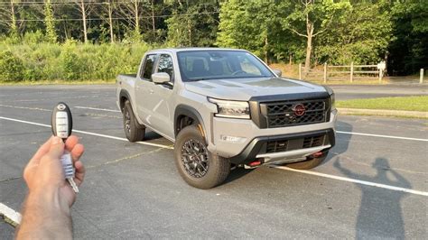 2023 Nissan Frontier Pro 4x Start Up Exhaust Test Drive Walkaround Pov And Review Youtube