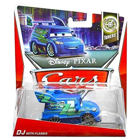 Disneypixar Cars 2012 Tuners Die Cast Dj With Flames 310 155 Scale