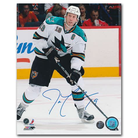 Joe Thornton Autographed San Jose Sharks X Photo Nhl Auctions