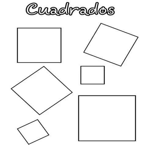 Dibujos Con Cuadrados Para Colorear