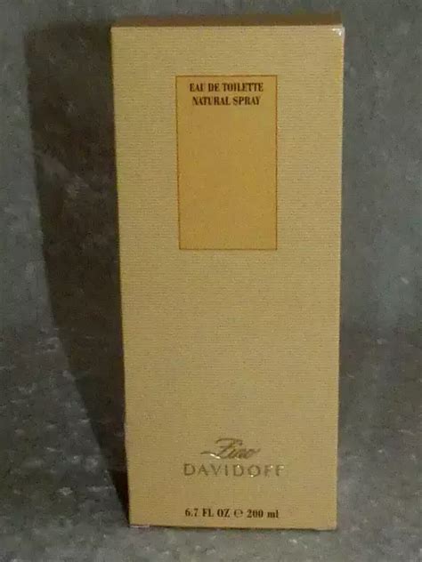 Davidoff Zino 200 Ml Flakon Eau De Toilette Spray Rest Sammler Eur