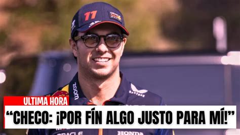 Ultima Hora La Fia Apoya A Checo P Rez Y Decepci N De Max Verstappen