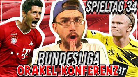 Bundesliga Orakel Konferenz 😱🔥 Spieltag 34 Packsunited Youtube