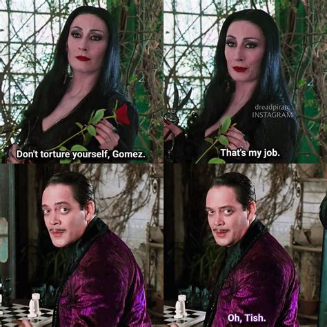 Gomez Addams Morticia Addams Raul Julia Charles Addams Anjelica