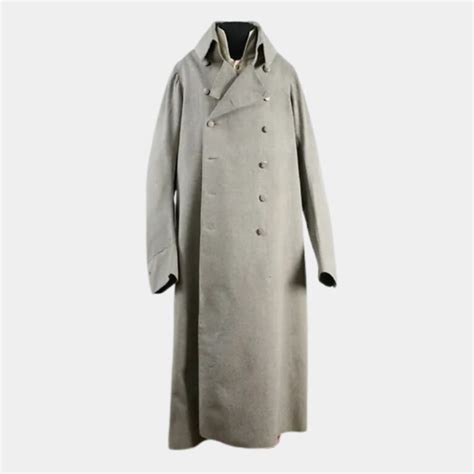 Emperor Napoleon Bonaparte Gray Overcoat Joaquin Phoenix Gray Frock