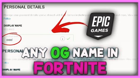 How To Get ANY OG Fortnite Name In Season 11 NEW METHOD YouTube