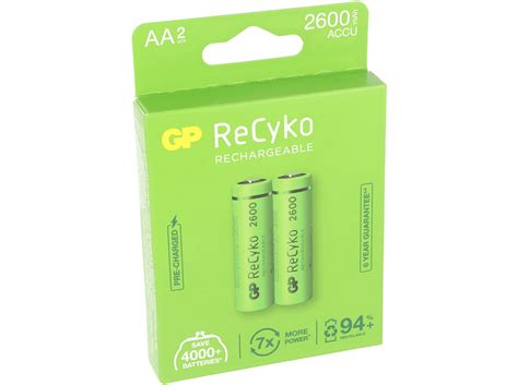 Gp Batteries Aa Akku Nimh Mah Recyko V St Ck Nimh Nickel