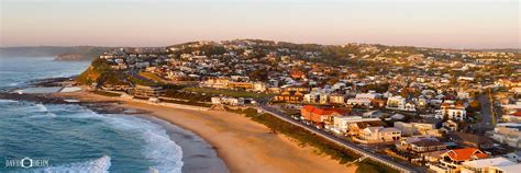 Merewether Beach Aerial - David Diehm Photography