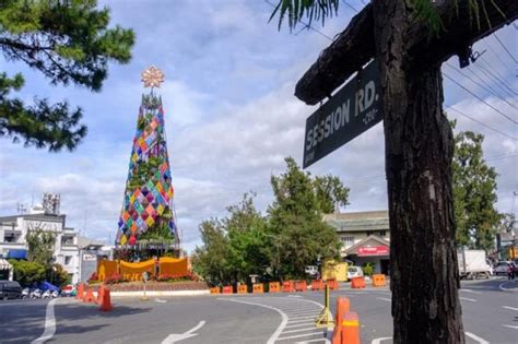 Growth Amid Pandemic Baguio City Unveils Symbolic Christmas Tree