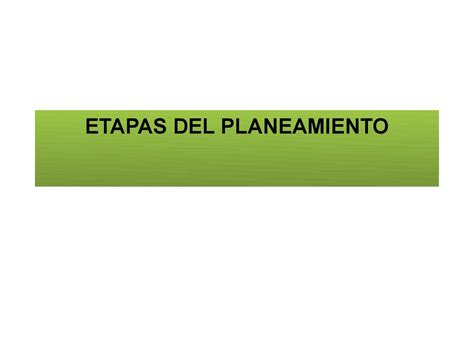 Calaméo ETAPAS DEL PLANEAMIENTO