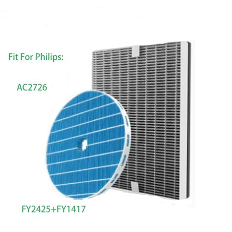 Fy2425 Fy1417 Active Carbon Hepa Replacement Filter For Philips Air Purifier Serie Replace