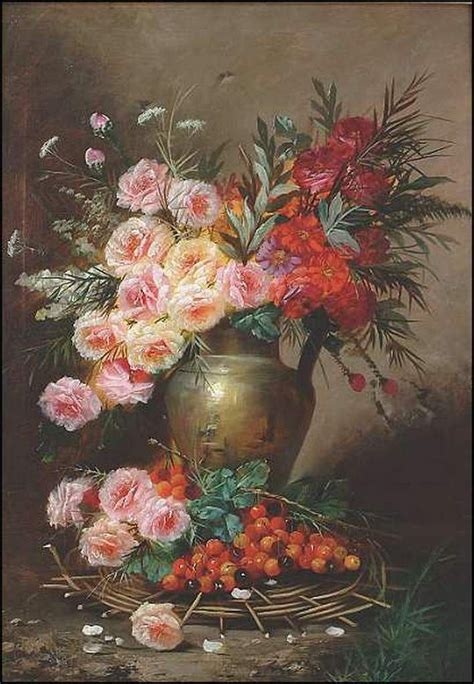 Les Fleurs Par Les Grands Peintres Max Albert Carlier