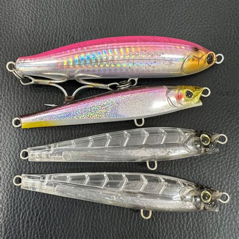 ルアー4点セット デュエル ハードコア モンスターショット110S3本 BRITIT 120mm 65g1本 HARDCORE MONSTER SHOT 釣具 メルカリ