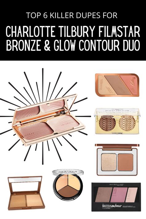 6 Charlotte Tilbury Filmstar Bronze Glow Contour Duo Dupes Artofit