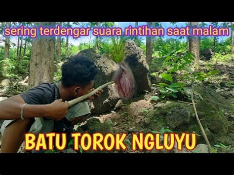 VIRAL BATU TOROK NGLUYU DI NGANJUK Sering Terdengar Suara