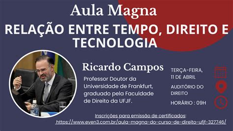 Aula Magna Prof Dr Ricardo Campos Faculdade De Direito