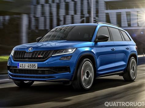 Skoda La Nuova Kodiaq Rs Segna Il Debutto Tra Le Suv Sportive Video